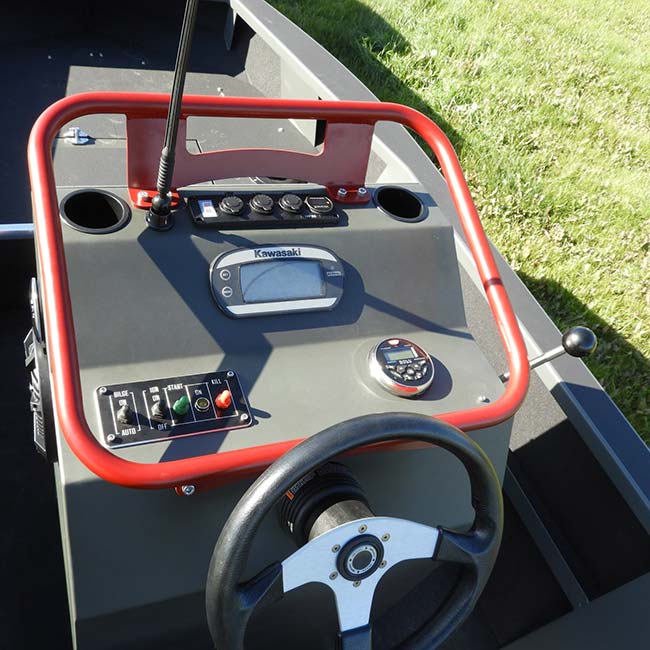 redline bushmen standard custom center console